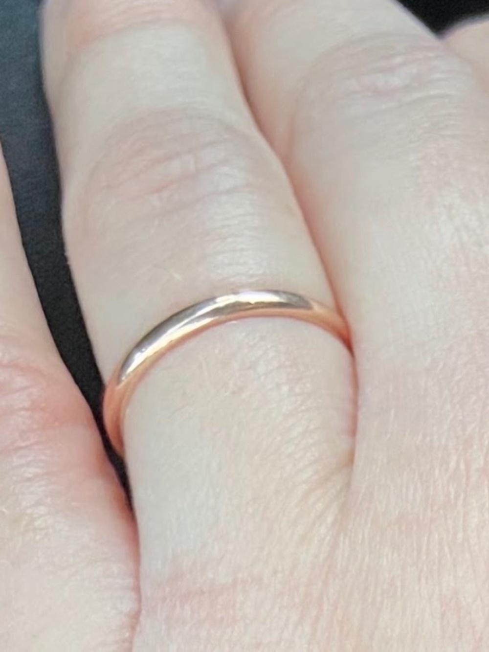 10 Kt Rose Gold Ring - Picture 3 of 6
